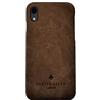 Porter Riley - Custodia in Pelle per iPhone XR. Fondello Sottile in Vera Pelle Premium (Marrone Cioccolato)