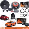 Hertz Evotuning Kit 6 Casse Altoparlanti Hertz Dsk165.3+Dcx100.3 per Fiat Grande Punto ANT/POST