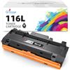 Q-image MLT-D116L Toner Compatibili per Samsung MLT D116L D116S per Samsung Xpress M2675F M2885FW M2835DW M2825DW M2825ND M2675FN M2625D M2875FD M2875FW M2835 M2885 M2675 (Nero)