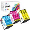 Q-image 29XL Cartucce di ricambio per Epson 29 XL compatibili con Expression Home XP-257 XP-255 XP-247 XP-245 XP-235 XP-355 XP-352 XP-345 XP-342 XP-335 XP-332 XP-455 XP-452 XP-445 XP-42 (9 Pack)
