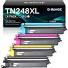 Q-image TN248XL TN-248XL Toner Compatibili per Brother TN248XL TN248BK TN248XLCMYK TN-248XL TN248 per Brother DCP-L3520CDWE L3520CDW L3560CDW MFC-L3760CDW LC3740CDW HL-LC3215CW LC3220CW(4 Pack)