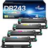 Q-image DR-243CL - Tamburo compatibile con Brother DR243CL DR243 DR-243 per MFC-L3750CDW L3770CDW L3710CW L3730CDN DCP-L3550CDW L3510CDW L3517CDW HL-L3210CW L3230CDCDW L3270Confezione da 4 pezzi. )