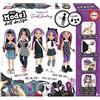 Educa - My Model Doll Design Dark Academy Fashion Style - Kit per diventare designer e stilista - Artigianato per bambini dai 6 anni in su (19827)