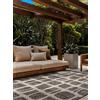 Ted Baker Ruskin - Tappeto reversibile per esterni, facile da pulire, per soggiorno, terrazza, sala da pranzo, balcone, 160 x 230 cm
