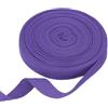 QUARKZMAN Nastro in Cotone A Spina di Pesce 15mm X 10 Metri Nastro A Treccia Nastro per Cucito Fettuccia per Bordatura per Fai da Te Regali Decorazione Casa Viola Scuro