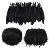 MWOOT Piume Nero, 250 Pezzi di Piume Nero Naturali, per Le Feste di Compleanno e Matrimonio Costume, DIY Dream Catchers Orecchini Craft Centrotavola
