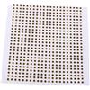 Alomejor Esche Artificiali 3D in Resina Epossidica per Fai da Te, Kit DIY con Dimensioni 3 mm 4 mm 5 mm, Color Argento, Accessori Pesca Creativi per Pesca Sportiva