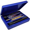 ARMERIAONLINE SINCE 1999 Kit Pulizia Calibro 44 38 9x21 Armi Corte e cal a Salve 9mm 9x21 38 357 4,5 con scovoli Pistola Dimensione : 9x21