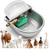 Svauoumu Abbeveratoio In Acciaio Inox,Abbeveratoio Per Animali Con Valvola,Bevanella Per Bestiame Con Galleggiante,Ciotola Acqua Per Mucche,Abbeveratoio Automatico Per Cavalli,Ovini,Cani,Maiali