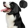 OIXEYA Cuffie Antirumore per Cani, Regolabili Fasce Cani Testa Protezione Rumore Comodi e Silenziosi Cappuccio Calmante Copriorecchie Accessori per Toelettatura Bagno Fuochi d'Artificio Tuono (M)