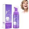 Hppsctink Mousse per denti, 50ml Dentifricio Viola, Rimuove l'odore e il Tartaro, Ravviva i denti, Rinfresca l'alito, toothpastes