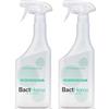 BactPro - BactHome - elimina odori, macchie di sudore e urina da materassi, vestiti, tessuti, scarpe e attrezzature sportive - Attivatore Biologico - Spray 700 ml