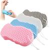 Sunshine smile 4 Pezzi Spugna da Bagno 3D,Spugna da Bagno Esfoliante Super Morbida,Ultra Soft Bath Body Shower Sponge,Spugna da doccia per donne, uomini, bambini