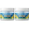 LUVEALIS Arnica per Cavalli Uso Umano 500ml Extra Forte, 100% Arnica Gel Forte, Potenziata con Artiglio del Diavolo Forte, Crema Arnica Azione Intensa per Massaggi a Muscoli e Articolazioni