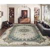 Aspire Homeware Tappeto per camera da letto e soggiorno, extra large, 240 x 320 cm, stile tradizionale, stile cashmere, morbido, vintage, per sala da pranzo, facile da pulire, salice