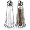 GLOW Wholesale Glow - Set di 2 sale e pepe, con tappo a vite, ideale per tavolo da pranzo, ristorante, caffetteria, ideale per servire condimenti, spezie o condimenti