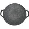 Atyhao Piastra Coreana per Feste Barbecue, Bistecchiera Coreana con Doppio Manico (34 cm)