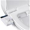 SenDeluz Bidet Per WC, Bidet ultra sottile e minimalista Pressostato regolabile Bidet per WC Acqua Fredda bidet portatile per WC non elettrico Doppio Ugello Acqua Frontale & Lavaggio Posteriore Bidet