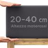 Wolkenfeld lenzuolo con angoli Singolo in Cotone Premium 90x200cm fino a 100x220cm - Altezza materasso fino a 40cm - Antracite