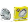JungesLicht Lampada da incasso per mobili - 12 Volt AC G4, 20 Watt lampadina inclusa (dimmerabile), foro: 55-58 mm; diametro esterno: 65 mm; profondità di incasso: 30 mm; lampadina sostituibile, adatta anche per LED