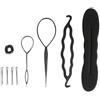 Joyzan Strumenti per Acconciature, Strumento Intrecciare i Capelli Set Kit di Attrezzi Treccia a Spirale Laccio Fermacapelli Matrimoni Appuntamenti o Feste DIY Moda da Donna Ragazza Signora Lunghi 9 Pezzi