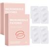 PLLYPE 4 Paia Microneedle - Cuscinetti per Occhi con Collage, Toppe per Microneedling, Patch Idratanti per Gli Occhi, Riduce Efficacemente Borse e Rughe Sotto Gli Occhi e Schiarisce le Occhiaie