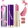 Likesing Glitter Rossetto Lunga Durata Lucidalabbra Rossetti Labbra Opaco Rosso Rossetto Lipgloss Lipstick Matte Trucco Donna Ragazza Trucchi Regalo Natale Compleanno