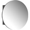 VICCO Specchio contenitore bagno Vicco Loki Antracite 50 x 50 cm con 2 scomparti, Model 56219