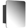VICCO Specchio contenitore bagno Vicco Zino Antracite 60 x 50 cm con ripiani, Model 56230