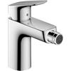 Hansgrohe Logis - Rubinetto per bidet monocomando con scarico di scarico, finitura cromata