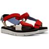 Camper Oruga Sandal K200356, Strap Donna, Verde medio 012, 42 EU