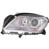 PROPOSTEONLINE Fanale realizzato per Classe ML W166 2011> lato conducente H7-H7 alogeno con Motore elettrico Parabola cromata A1668208361