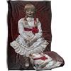 LOGOVISION Annabelle 3 Doll Poster Coperta super morbida al tatto setoso - 91 x 147 cm