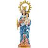 Inmaculada Romero IR Trofeos Cadenas Catene Trofei | Vergine Maria Ausiliatrice. Figura Religioso, Casella Resina, 15 Cm Decorate.