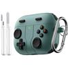 MoKo Custodia MoKo AirPods Pro 3 2025, Design Console Gioco, Verde