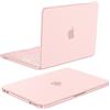 FINTIE Custodia Compatibile con MacBook Neo 13 Pollici A3404 (A18 Pro Chip, 2026) - [100% Colore Ufficiale] Sottile Rigida Cover Opaca Trasparente Anti-Impronte, Rosa