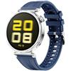 GIOPUEY Cinturini Compatibile con Huawei Watch GT 6/5/4 41mm, Morbido Silicone Cinturino [Resistente all'Usura] [Traspirante] - Midnight Blue