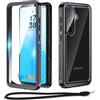 Beeasy Cover per Samsung S26 Impermeabile IP68, 360 Militare Antiurto Indistruttibile Resistente Doppia Rugged Protezione Custodia, Ermetica Antipolvere Subacquea Waterproof Case, 6,3