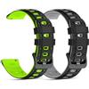 WindRen 2 Pezzi Silicone Cinturini Compatibile con Redmi Watch 5 Active/5 Lite,Cinturino di Ricambio Sportivo per Amazfit Balance/Balance 2/Cheetah/Cheetah Pro/Amazfit Active Max,Altamente Traspirante