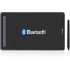 XP-PEN Deco LW Tavoletta grafica Bluetooth, 10x6 Wireless con X3 Smart Chip, 60° Tilt con penna senza batteria (Nero)