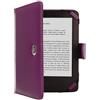 TECHGEAR Custodia compatibile con Amazon Kindle Paperwhite Custodia 6 pollici, Custodia eReader [+ una pellicola protettiva] Tutte le versioni - Custodia Paperwhite 10a generazione - Viola
