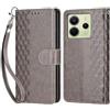 KENHONER Custodia per Xiaomi Redmi Note 14 4G Cover, Grigio