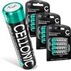 CELLONIC, batteria compatibile con Siemens Gigaset A400, A415, AS405, A510, AS690, C430, C530HX, CL660HX, E560, E290A (1000mAh, 1.2V) 12x Batteria di ricambio