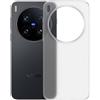 GIOPUEY Cover Compatibile con Vivo X300, Materiale PC Rigido Custodia, Comodo e Liscio al Tatto Case，Antiurto, Anti-Impronta - Translucent