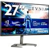 Philips Gaming 27M1N5200PA - 27 pollici FHD Monitor, 240Hz, 1ms GTG, IPS, FreeSync, altoparlanti, altezza regolabile, USB Hub (1920 x 1080 @ 240 Hz, 400 cd/m² HDMI 2.0 / DP 1.4 / USB 3.2)