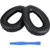 MMOBIEL Cuscinetti Auricolari di Ricambio per Sennheiser PXC480/PXC550/PXC 550-II/MB660 UC/MB 660 MC Cuffie Memory Foam e Protein PU Cuscinetti - Padiglioni Cuffie - Nero