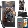 Haninsuze Cover per Xiaomi Redmi 10C, Gatto