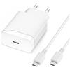 BENSN 25 W caricatore tipo C ricarica rapida compatibile con Samsung Galaxy A15 A16 A17 A54 A55 A56 A35 A36 A25 S24 S23 A22 S22 S21 S20 FE Telefono Cellulare Spina USB-C Adattatore di alimentazione con cavo