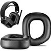 XBERSTAR Cuscinetti auricolari ispessiti, corsaro di ricambio per cuffie Corsair HS80 RGB Wireless cuffie hs80 (auricolari in pelle proteica)