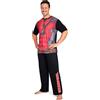 Marvel Deadpool And Wolverine Pigiama Uomo, Abbigliamento da Casa - Regalo Uomo e Adolescente (Wolverine Deadpool Nero, M)